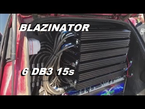 MEET THE BLAZINATOR - 6 DB3 15s - 6 TS 3.5ks - TEAM SOB