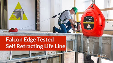 Edge Tested Falcon Fall Arrest Block - Drop Test