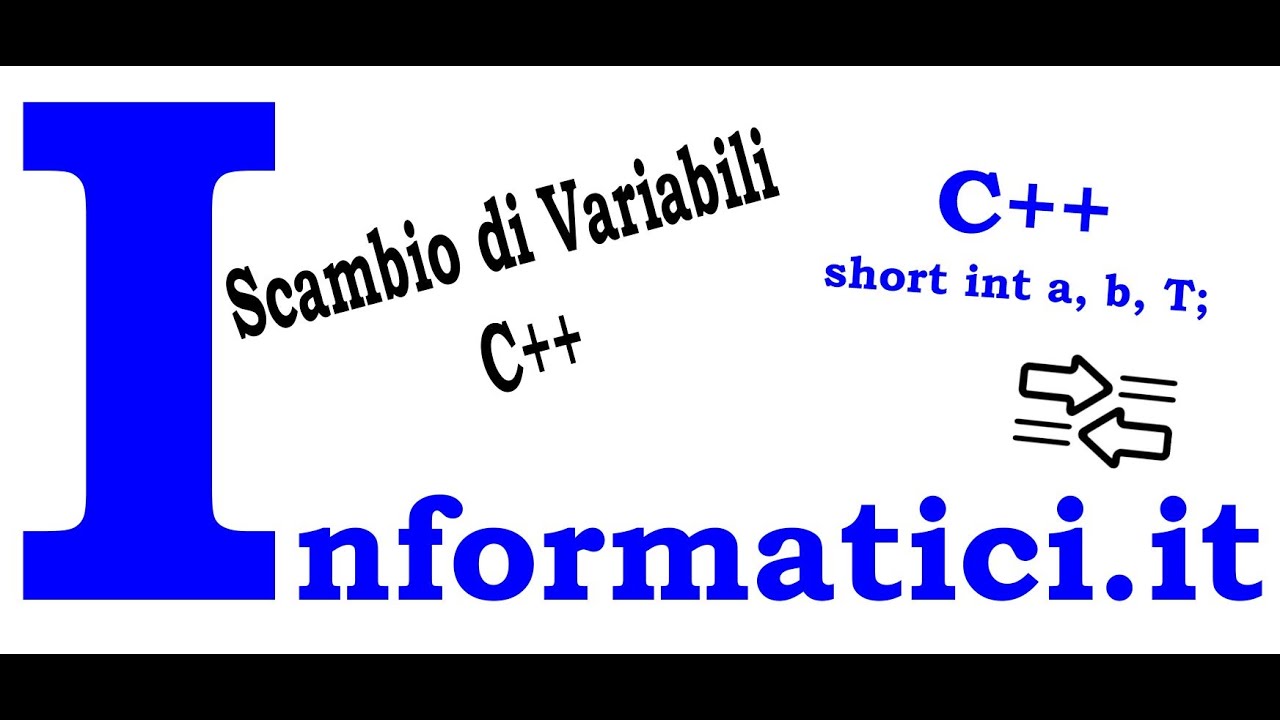 C++ Scambio di variabili - YouTube