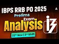 IBPS RRB PO 2025 Shift 3 Telugu Analysis ๐