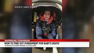 Ohio mom guilty in death of young daughter, left alone while she went on vacation, to be sentence...