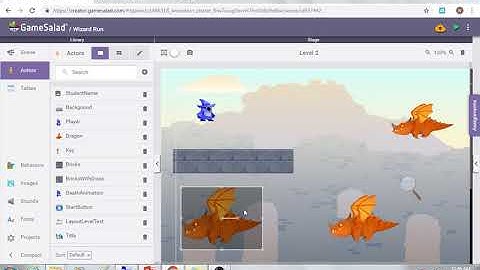 individual actor tutorial game salad