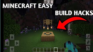 Minecraft Decoration🎀 build hacks😧 easy build hacks🔥 @SDGAMINGXOfficial #buildhacks #minecraft