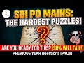 🔥 90% Students FAIL These SBI PO Mains Puzzles | High Level Reasoning PYQ You MUST Solve Before Exam