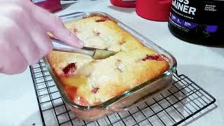 amazing sourdough rhubarb strawberry lemon cake #rhubarb #recipe #sourdough #strawberry by Sharp Ridge Homestead 99 views 3 weeks ago 8 minutes, 53 seconds