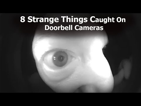 8 CREEPY THINGS CAUGHT ON DOORBELL CAMERAS