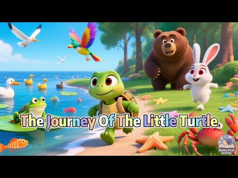 From Pond to Ocean: The Little Turtle's Impossible Adventure #KidsStory #Perseverance #NeverGiveUp
