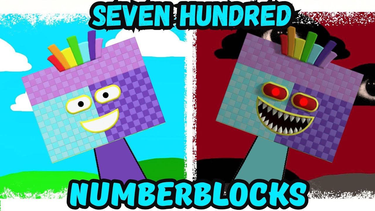 My Sprunki OC: Seven Hundred 700 (from Numberblocks)