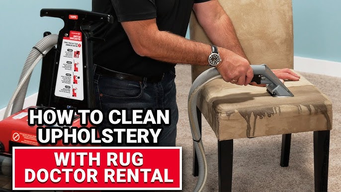 How to Clean Upholstery with the Rug Doctor Upholstery Tool 