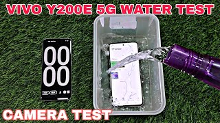 VIVO Y200E WATER TEST AND CAMERA