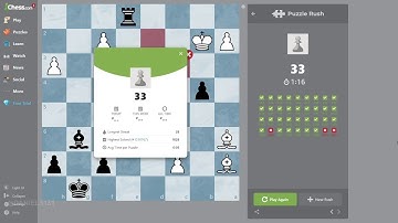 Daily Chess.com Puzzle Rush (5-2-2023) #chess #puzzle #puzzlerush