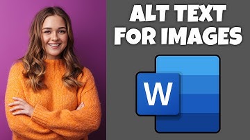 How To Generate Alt Text For Images In Microsoft Word | Step By Step Guide - Microsoft Word Tutorial