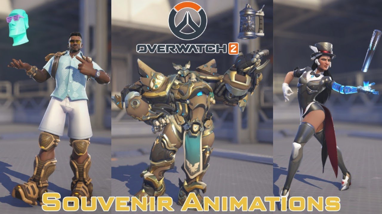 Overwatch 2 All Souvenir Animations (Up to Wuyang)