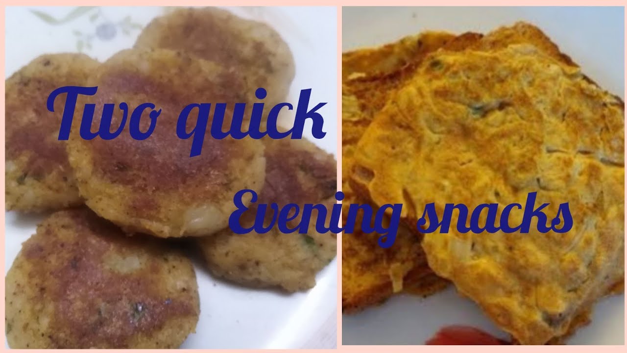 Quick evening snacks - YouTube