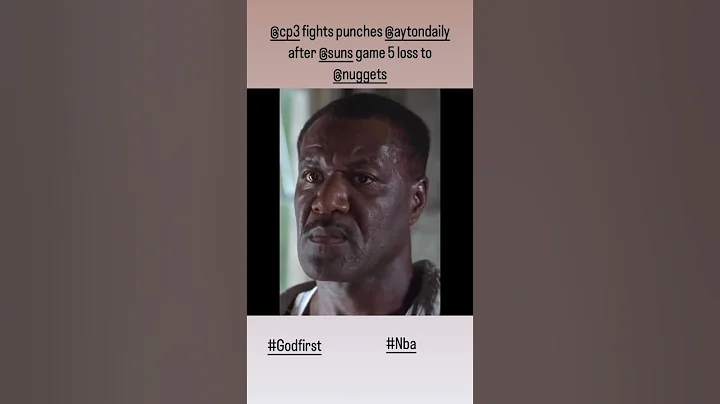 Chris Paul Punches Deandre Ayton After Game 5 Loss to Nuggets | Suns Post Game Reaction #shorts #nba