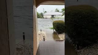 Hurricane Ian storm surge coming in @watchesandjewelry