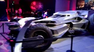 The new batmobil from Batman vs Superman 2016 - Warner Bros Studios