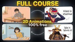 Create Viral 2D Animation Niche with AI (100% FREE) | Faceless YouTube Growth Strategy 2026