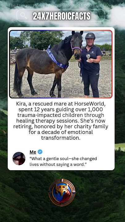 The Therapy Horse Who Transformed 1,000 Kids’ Lives