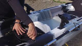 BKC TK122 & TK219 Kayaks Soft Seats Installation screenshot 5
