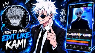 How To Make Edits Like KAMI 🔥 | CapCut Tutorial