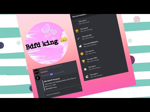 Bdfd advanced inventory command with select menu