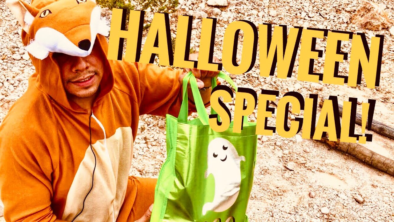 Camp Cooking Halloween Special: Cooking Stew in a Pumpkin -Junkyard Fox