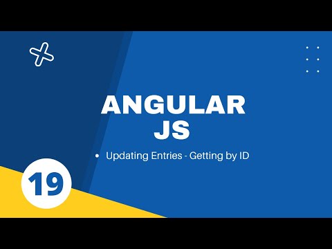 19. Updating Entries - Getting by ID || Angular Js