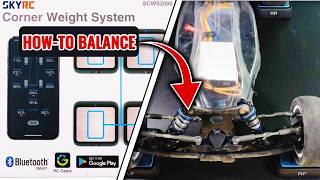 RC Car Setup: Symmetry and Balance with SKYRC Corner Weight Scales screenshot 4