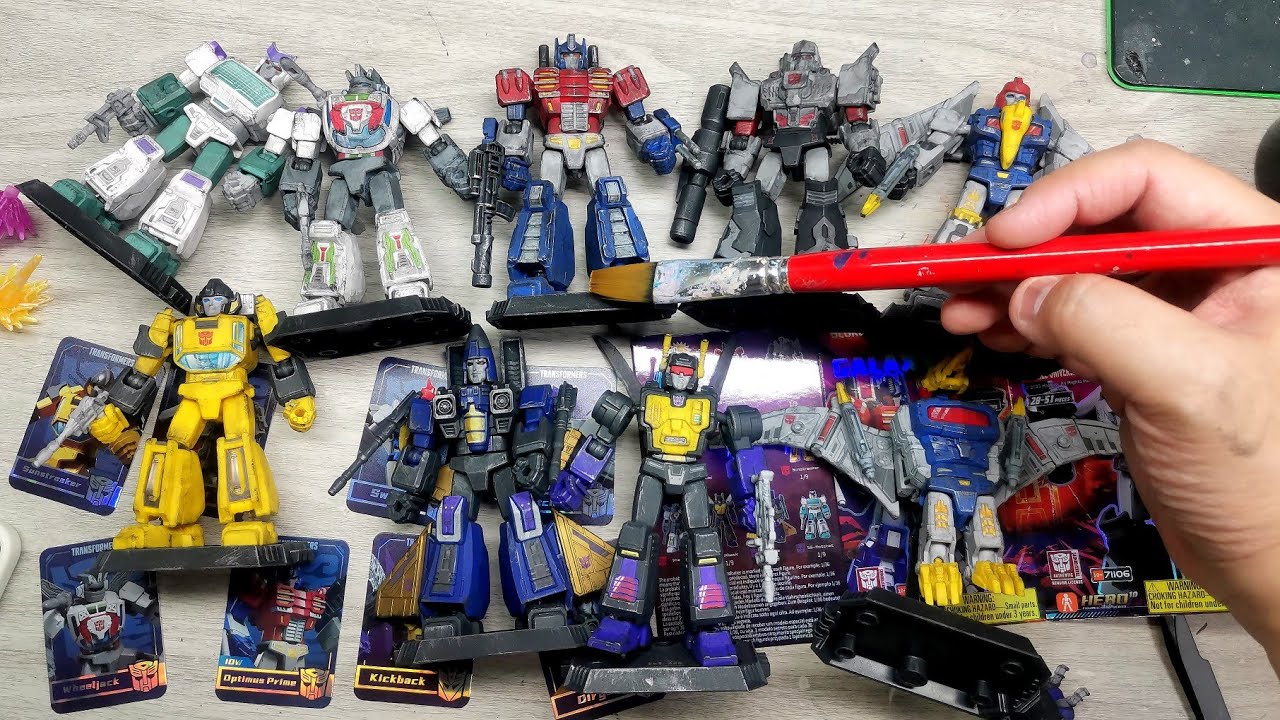 How to custom repaint: Transformers Blokees Galaxy Ver 06 Parallel Universe 🎨🖌️🙏🧿