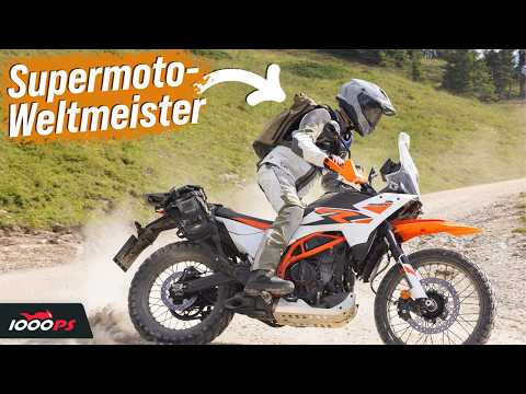 Kann sie den Weltmeister überzeugen? KTM 390 Adventure R im On- und Offroadtest