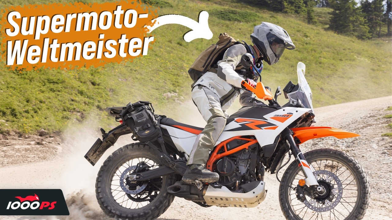 Kann sie den Weltmeister überzeugen? KTM 390 Adventure R im On- und Offroadtest