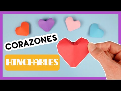 Como hacer un corazón de papel