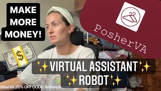 HOW TO USE POSHERVA FOR YOUR POSHMARK RESELLING BUSINESS VIRTUAL ASSISTANT BOT TO MAKE MONEY 💵