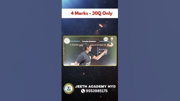 IPE Maths 2A | Complex Numbers In Telugu | VSAQs & SAQs | Gunshot Questions By Nani Yadav Sir