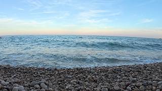 4K Ocean Waves on Pebble Beach (40 Mins) • Relaxing Sea Sounds for Sleep & Study