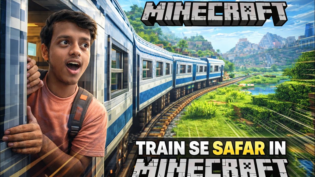 Train Journey + City Tour 🚆🌆 | Pure Shehar Ka Tour Ek Video Mein | 