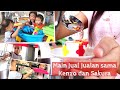 Pretend Play main Jual Kue | Zara Cute belajar dengan Mainan Anak Edukatif LaQ dan Slime Play