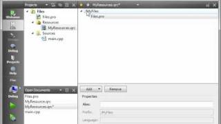 C++ Qt 13 - Resource Files