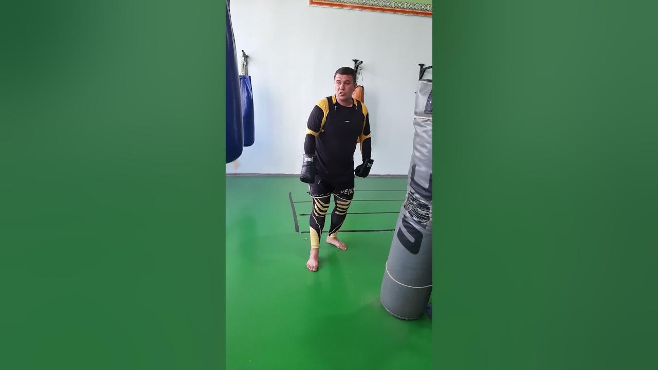 Жёсткий Лоу КИК В голень