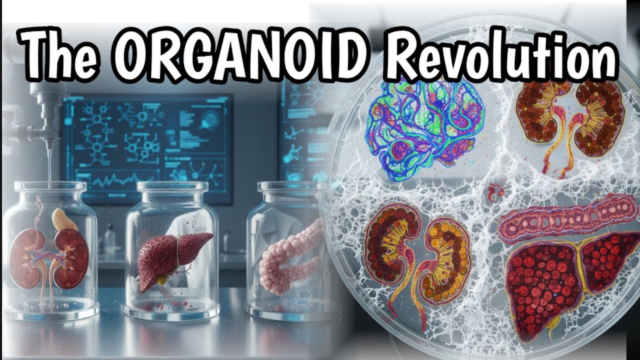 Выращивание органов из стволовых клеток | Органоиды и 3D-биопечать | 3D-печать сердца, мозга и тк...