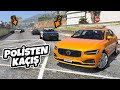 Recep Abi Volvo S90 Arabalar ile 20 Yıldızda Polisten Kaçış - GTA 5