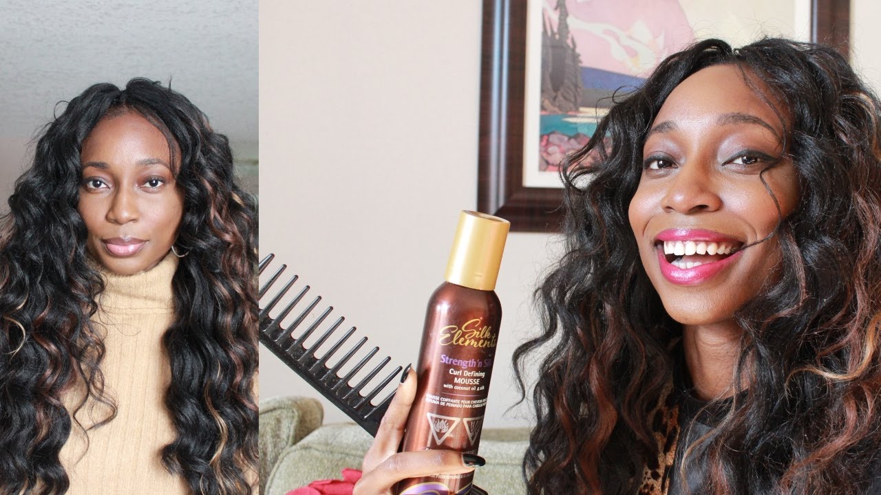 How to💜 MAINTAIN and DETANGLE curly CROCHET HAIR🖤