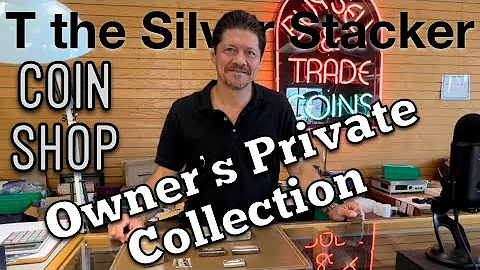 Coin Shop Owners Private Collection of Vintage Sil...