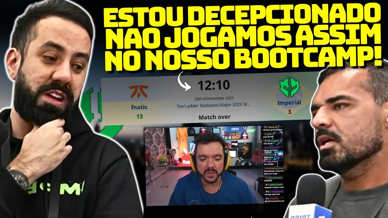 ZAKK FICA ABALADO E DESABAFA APÓS IMPERIAL TOMAR ESPANCO E FICAR 1-2 NO STAGE 1 DO MAJOR!