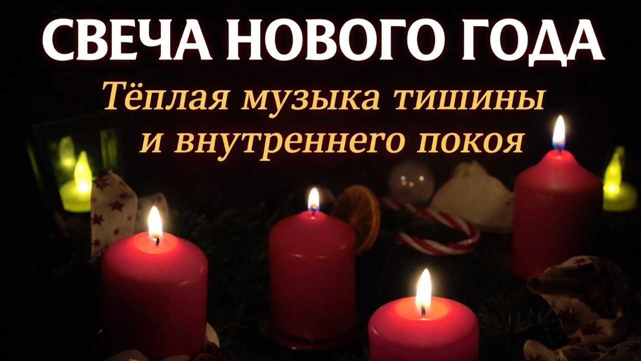 СВЕЧА НОВОГО ГОДА — Тёплая музыка тишины и внутреннего покоя