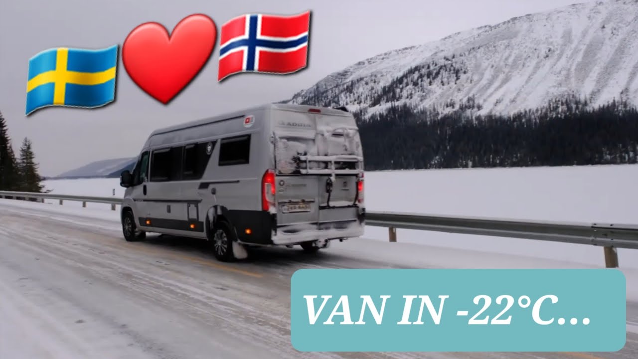 Van Vacation In Swedish & Norwegian Winter Wonderland - Full Length Movie - 4K