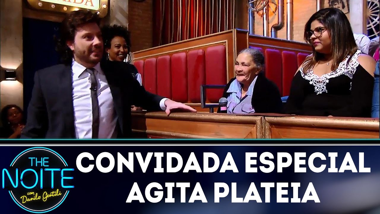 juliana salazar Monólogo: Convidada especial na plateia | The Noite (27/07/18)