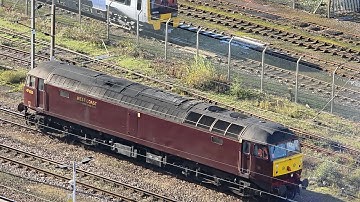 West coast railways Class 47 Light engine movement 2025