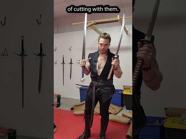 Katana VS Longsword: Cutting Techniques class=